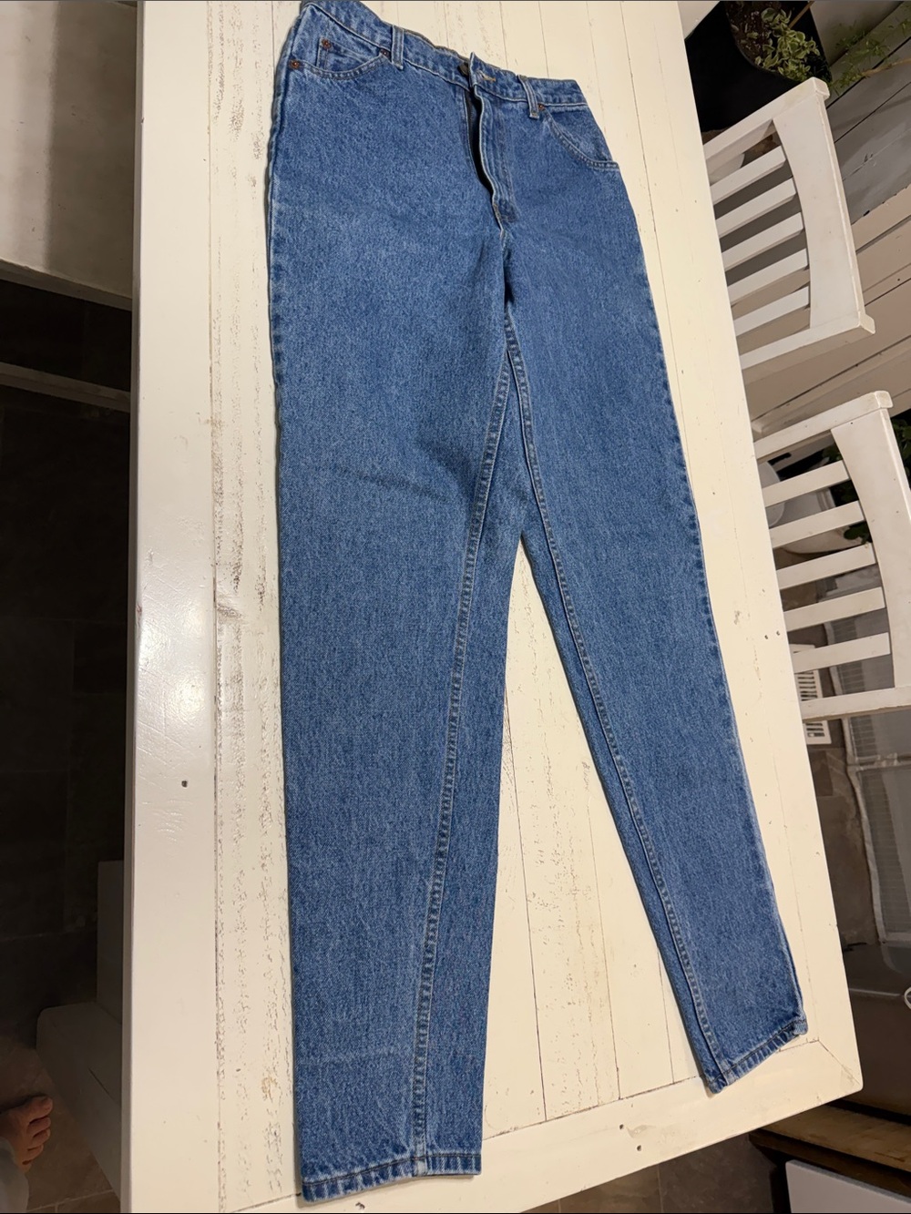 Vintage 1980s Levi’s 816 Classic High-Waist Blue Women’s Jeans NWOT